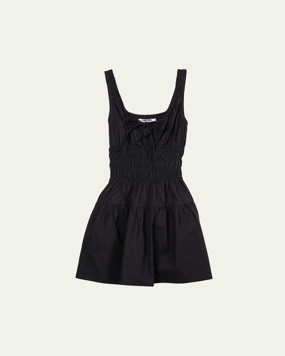 Gianluca Ruched Sleeveless Mini Dress